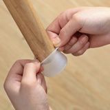 Aydogan's 12 Adet Masa Sandalye Mobilya Ayağı Koruyucu Silikon Kılıf -Gürültü Emici Parke Koruyucu Sili - Çok Renkli