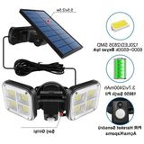 Aydogan's 120 LED Solar Lamba 20W Güneş Enerjili Aydınlatma [enerji Sınıfı A+++] - Ahşap - Gri