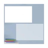 Aydogan's 2'li Paket 60X100 cm 1x Beyaz, 1x Şeffaf Yapışkansız Tutunan Statik Pratik Yazı Tahtası, Çok Amaçlı, Duvara, Cama Yapışkansız Tutunur, Ders Çalışma Yazı Tahtası Manyetik Duvar Sticker