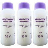 Aydogan's 3 Adet Oksidan Krem Saç Boya Sıvısı 9'luk 30 Volüme 60 ml - DİĞER