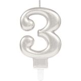 Aydogan's 3 Rakam Mum Gümüş Renk - Çok Renkli