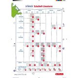 Aydogan's 331223 A4 Defter, Kareli, Kenar Boşluklu, 26 Satır, 10'lu Siyah Paket - --