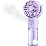 Aydogan's 4 Kademeli Spreyli Şarjlı El Fanı – Boyuna Asılabilir USB Şarjlı Taşınabilir Mini Fan F4 - Çok Renkli