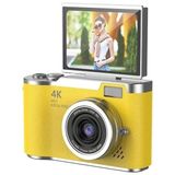 Aydogan's 4K Dijital Retro Video Kamera 48MP 18X Zoom Flaşlı (32GB) Kart Dijital Vlog Fotoğraf Makinesi T�