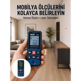 Aydogan's 50 Metre Lazer Ölçüm Cihazı Alan ve Mesafe Hesaplama Yeni Nesil - standart - 1