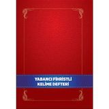 Aydogan's Ady Yabancı Dil Fihristli Kelime Defteri