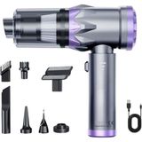 Aydogan's Aee® Kablosuz Güçlü Araç Süpürgesi ve Hava Üfleyici | 20000PA Turbo Vakum Gücü | 3 Kademeli Fırçasız Motor | Şarjlı Mini El Süpürgesi | Hepa Filtreli Oto Süpürgesi | Ev Ofis Araba Temizlik Makinesi | - Ahşap