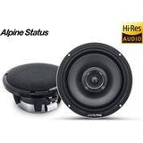 Aydogan's Alpine Hdz-65 Alpine Status Çözünürlüklü 6,5” (16,5 Cm) Koaksiyel Hoparlörler - Ahşap