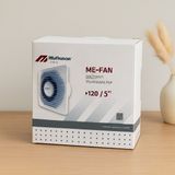 Aydogan's Ayd 120 mm Banyo Tuvalet Havalandırma Aspiratörü 15W 120 M³/h