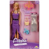 Aydogan's Ayd 3393 Nessiworld-Rst-Sıs Yedek Kıyafetli Bebek Set 29 cm - Çok Renkli