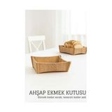 Aydogan's Ayd Ahşap Ekmek Kutusu - Doğal, Şık ve Fonksiyonel 722368 - Çok Renkli