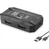 Aydogan's Ayd M1 Pro Mobil Oyun Klavye Mouse Dönüştürücü Adaptör Bluetooth 5.0 Type-C Siyah - Renkli