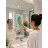 Aydogan's Ayd Mikrofiber Cam Bezi Çizmeden Temizlik Sağlayan Yüksek Su Emici Cam Silme Bezi 40X60 cm - 0,01 gr