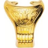 Aydogan's Ayd Sarı 50 Adet Pati / Yeşim Yatık Ayak 4,5 cm - Dekoratif, Şık, Özel, Hobi, Sunum, Tepsi, St