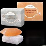 Aydogan's Bitkisel Tuz Sabunu Seti - Çankırı ve Himalaya, 300-350 gr - 10 Adet