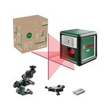 Aydogan's Bosch Home & Garden Quigo Çizgi Lazer +Mm2 (Kolay ve Çok Yönlükkonumlandırma, +/- 4° Otomatik Hizalama Aralığı, Çalışma Alanı: 10M, Geri Dönüştürülmüş Karton Kutu) - Kırmızı