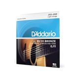 Aydogan's Daddario EJ11 Akustik Gitar Tel Seti, 80/20 Bronze, Light Gauge, - 3 Renk Sunburst