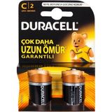 Aydogan's Duracell Alkalin C Orta Boy Pil 2'li Paket - 1 Adet