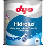 Aydogan's Dy Hidrolüx 2,5 Litre Beyaz Su Bazlı Ahşap Metal Boyası - 1 - Çok Renkli