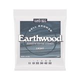 Aydogan's Ernie Ball Hafif Earthwood Bell Bronz Akustik Gitar Telleri 11-52 - 3 Renk Sunburst