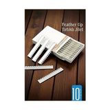 Aydogan's Feather Tip Tırtıklı Ustura Jileti 10 Adet 722119