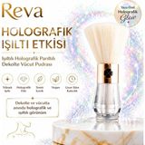 Aydogan's Holographic Explosion For Decolette Vegan Işıltılı Holografik Parıltılı Dekolte Vücut Pudrası - 000