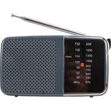 Aydogan's HT-258 Taşınabilir Am/fm Radyo Küçük Boy Cep Radyosu Pilli Radyo K-258 Knstar - Ahşap