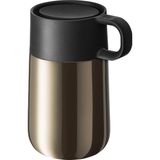 Aydogan's Impulse Travel Mug Termos Bardak, 300 Ml, Paslanmaz Çelik, Otomatik Kapaklı, 360° Içim Özellikli, Seyahat Kahve Bardağı, Içecekleri 6 Saat Sıcak ve 12 Saat Soğuk Tutar, Kahverengi - 0 - Siyah - 0 - 200 ml
