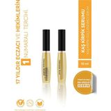 Aydogan's Kaş ve Kirpik Serumu Biotin Argan Vitamin B5 Içerikli Kaş Kirpik Güçlendirici Yoğun Bakım Serum 10ML