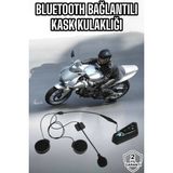 Aydogan's Kask Kulaklığı Motosiklet Intercom Interkom Dinleme Konuşma Özellikli Su Geçirmez - Renkli