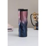 Aydogan's Komple 304 L Çelik Degrade 6 Oz 500 ml Kahve Termos Mug CIN229ML - 0 - 19 lt - 0 Siyah