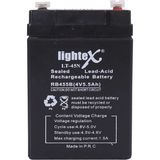 Aydogan's Lightex Lt-45 4V 5.5AH Işıldak Fener Aküsü