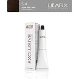 Aydogan's Lilafix Krem Profesyonel Tüp Saç Boyası 60ML - 5.4 Açık Kestane Exclusive - renkli