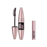 Aydogan's Maybelline New York Lash Sensational Yelpaze Etkili Intense Black Maskara Ekstra Siyah 9.5 ml & Mini Lash Sensational Sky High Maskara Makyaj Seti - 001 Brown