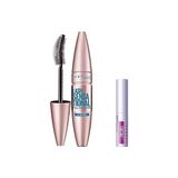 Aydogan's Maybelline New York Lash Sensational Yelpaze Etkili Suya Dayanıklı Siyah Maskara 9.4 ml & Mini Falsies Surreal Maskara 4.7 ml Makyaj Seti - 001 Brown