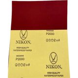 Aydogan's Nikon 2000S Otomotiv Su Zımparası 2000 Kum - Standart - Çok Renkli