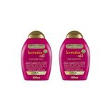 Aydogan's Ogx Keratin Yağı Içeren Şampuan, 385 Ml, 2'li Paket