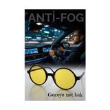 Aydogan's Parlama Önleyici Gece Sürüş Görüş Gözlüğü Sis Far Işık Önleyici Anti-Fog Gözlük - Renkli