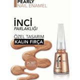 Aydogan's Pearly Yarı Transparan & Parlak Bitişli Sedefli Oje - PL387 Vıntage Gold