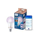 Aydogan's Philips Smart Lighting LED Ampul A80 E27 150W Eşdeğer Rgb - Google Home, Alexa, Homekit ve Matter Uyumlu [enerji Sınıfı E] - Amber