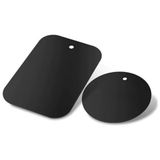 Aydogan's Polham 0.4mm 2 Adet Set Ultra Ince Yapışkanlı Metal Mıknatıs, 3m Hafif Tüm Telefonlara Uyumlu Mıknatıs