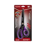 Aydogan's Profesyonel Terzi Makası, Alman Stil, Titanyum Kaplama, Keskin, Kumaş Kesim Makası, Bakır Perçinli, Ergonomik Plastik Sap, Yüksek Kalite, Dikiş ve Tekstil Makası (10" 1/4)
