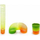 Aydogan's Rainbow Gökkuşağı Stres Yayı - Kutulu Orta Boy Plastik Slinky Oyuncak ALK4005 - Çok Renkli