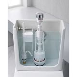 Aydogan's Vitrifiye Rezervuar Iç Takımı Basmalı Mekanizma Alt Girişli Sessiz Dolum Sistemi - Çok Renkli