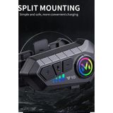 Aydogan's Y10 Kask Kulaklık Bluetooth Motosiklet Kulaklık 5,3 Bluetooth Intercom Motorsiklet Kulaklık - Renkli