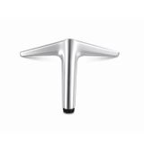 Aydos 1 Adet Metal Mobilya Ayağı 12 Cm Krom Dayanıklı Şık Modern Koltuk Sehpa Dolap Ayağı