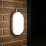 Aydos 15W IP65 Oval Beyaz LED Tavan ve Duvar Lambası | 6500K Beyaz Işık | Su ve Toz Geçirmez Banyo Bahçe Balkon Aydınlatma Armatürü | Yüzeye Monte, 1500 Lümen (220V)