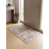 Ayduran Halı Milano Sisal Kahve Antre Paspası Kapı Giriş Halısı Kaymaz Tabanlı Kapı Önü Halısı - Kahverengi - 40 x 60 cm