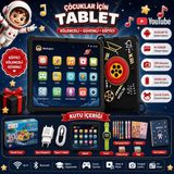 Ayers Android 14 Çocuk Tableti 7 Inç 1024X600, 6gb Ram + 128GB Hafıza, Wi-Fi, Youtube, Netflix, Play Store, Ön 2mp + Arka 5mp Çift Kamera, Flaş, 3500MAH Batarya, Eğitici Oyun Destekliı - Siyah