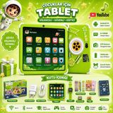 Ayers Android 14 Çocuk Tableti 7 Inç 1024X600, 6gb Ram + 128GB Hafıza, Wi-Fi, Youtube, Netflix, Play Store, Ön 2mp + Arka 5mp Çift Kamera, Flaş, 3500MAH Batarya, Eğitici Oyun Destekliı - Yeşil